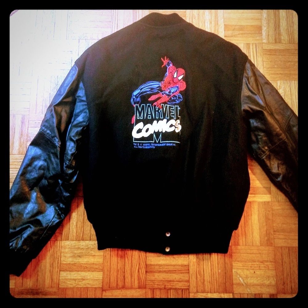 MARVEL Vintage Spiderman bomber jacket